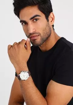 Хронограф Fossil, темно-коричневый