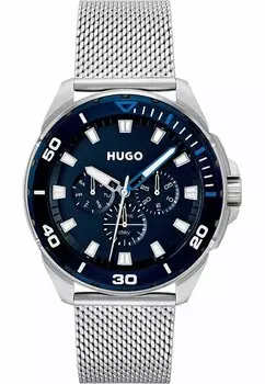 Хронограф HUGO, серебро
