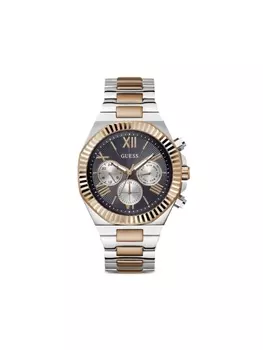 Хронограф из нержавеющей стали 44 мм GUESS USA, черный