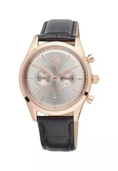 Хронограф Kingstone U.S. Polo Assn., цвет rose gold grey black