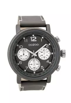 Хронограф LEDERARMBANDUHR Oozoo, цвет grau