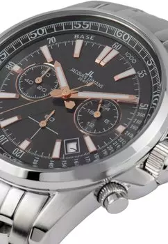 Хронограф LIVERPOOL Jacques Lemans, черный