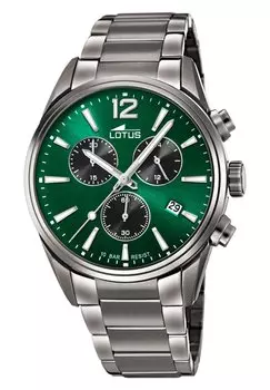 Хронограф Lotus, зеленый