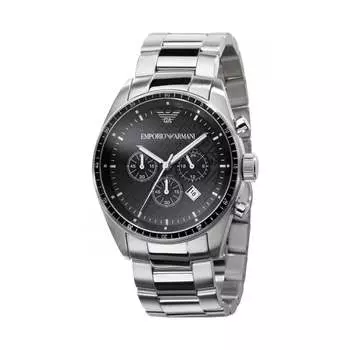Хронограф мужские часы ar0585 Emporio Armani, серебряный