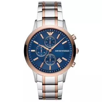Хронограф мужские часы AR80025 Emporio Armani, розовый