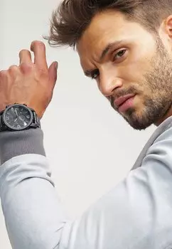 Хронограф Nate Fossil, цвет schwarz