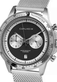 Хронограф RACING AKSEL Carlheim, серебристый