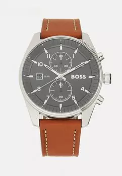 Хронограф SKYTRAVELLER BOSS, цвет brown/black