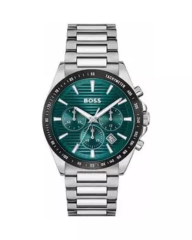 Хронограф Strike, 41 мм BOSS Hugo Boss, зеленый
