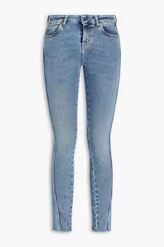 Хрупкие джинсы скинни со средней посадкой IRO, синий