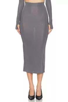 Хрустальная юбка Alex Perry, цвет Iron