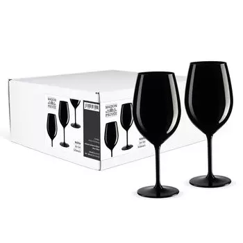 Хрустальные бокалы, цвет: черный Prime