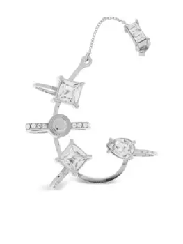 Хрустальный кафф Versace, серебряный