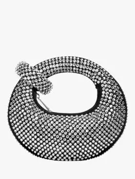 Хрустальный мини-клатч abacus JW PEI, черный