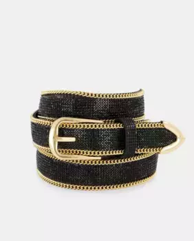 Хрустальный пояс Latouche, золотой