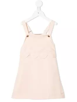 Hucklebones London расклешенное платье, розовый