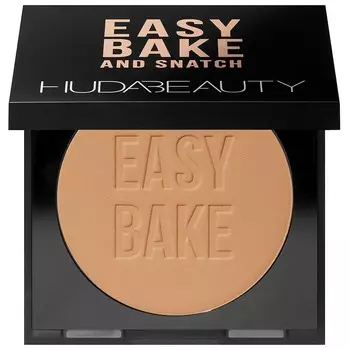 HUDA BEAUTY Easy Bake and Snatch Pressed Осветляющая и закрепляющая пудра без талька, цвет Blondie