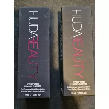 Huda Beauty Faux Luminous Matte Foundation 30ml оттенок Latte 300N