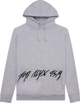 Худи 1017 ALYX 9SM Hoodie 'Grey Melange', серый