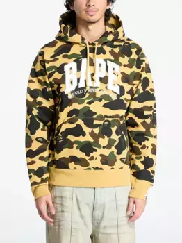 Худи 1St Camo Bape A BATHING APE, желтый