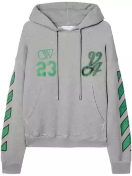 Худи 23 Varsity Skate OFF-WHITE, серый