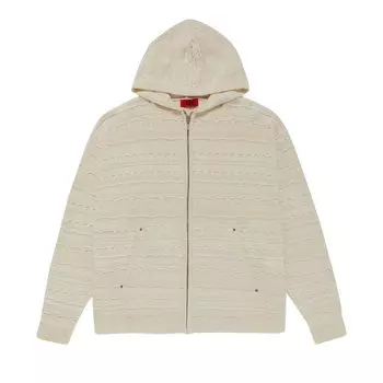 Худи 424 Knitted 'White', белый