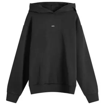Худи A.P.C. Micro Logo Hoodie, цвет Black & White