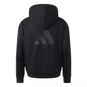 Худи adidas Basketball Sueded Hoodie 'Grey', серый