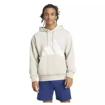 Худи adidas Essentials Big Logo Fleece, бежевый