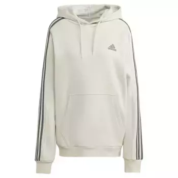 Худи adidas Essentials Fleece 3 Stripes, бежевый