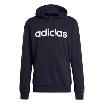 Худи adidas Essentials French Terry Linear Logo, черный