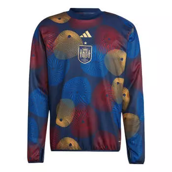 Худи adidas Fef Pre Wrmtop Logo, синий