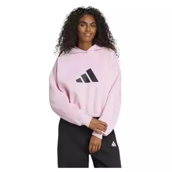 Худи adidas Future Icons 3 Bar Logo, розовый