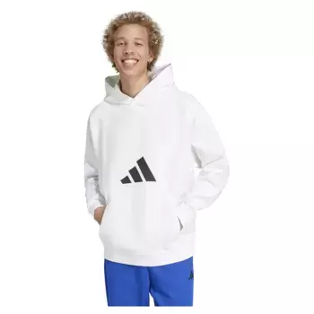 Худи adidas Future Icons 3 Bar Logo, белый