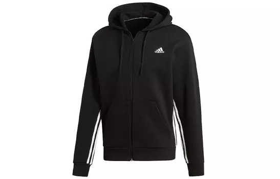 Худи Adidas Must Haves 3-Stripes, черный