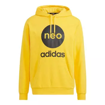 Худи adidas neo U Esnt 1 Logo, желтый