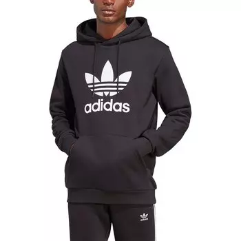 Худи adidas Originals Adicolor Classics Trefoil, черный