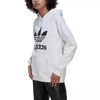 Худи adidas Originals Adicolor Trefoil, белый