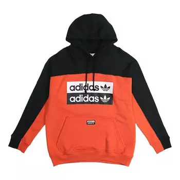 Худи Adidas originals D Oth Hoody Men Black/Orange FM2277, оранжевый