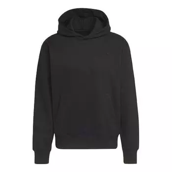 Худи adidas originals Embroidered Small Label Solid Color Sports Black, черный