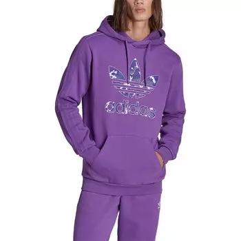 Худи adidas Originals Graphics Camo Infill, фиолетовый