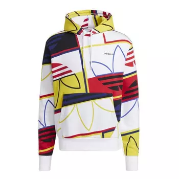 Худи Adidas originals logo Printing H31319, разноцветный
