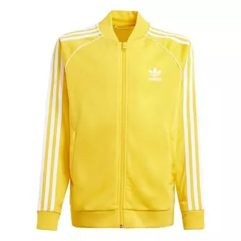 Худи ADIDAS ORIGINALS Regular Zip-Up Hoodie Adicolor SST, желтый