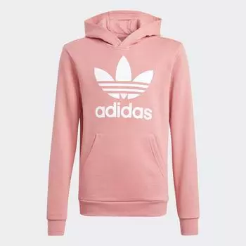 Худи Adidas Originals Trefoil, розовый/белый