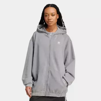 Худи adidas Originals Wash Zip, серый