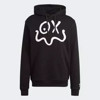 Худи adidas Originals x Andr Saraiva, черный/белый