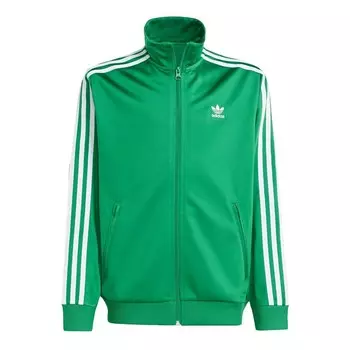 Худи ADIDAS ORIGINALS Zip-Up Hoodie Adicolor Firebird, зеленый