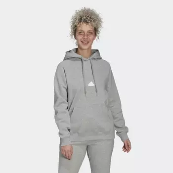 Худи adidas Oversized Sweatshirt, светло-серый