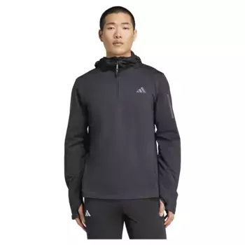 Худи adidas Own The Run Winterized, черный