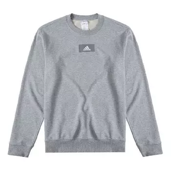 Худи Adidas Round Neck Training Sports Knit E4351, серый